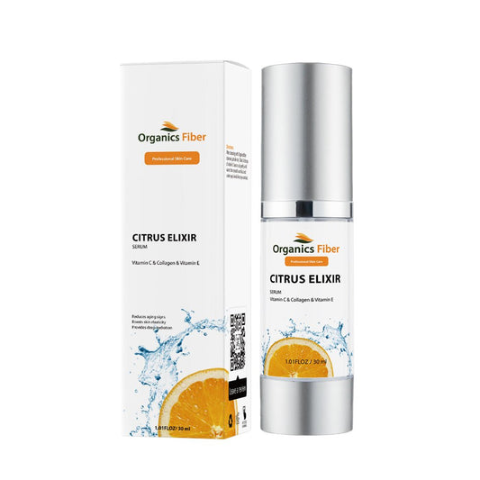 Vitamin C Citrus Anti - aging Elixir Serum - OrganicsFiber