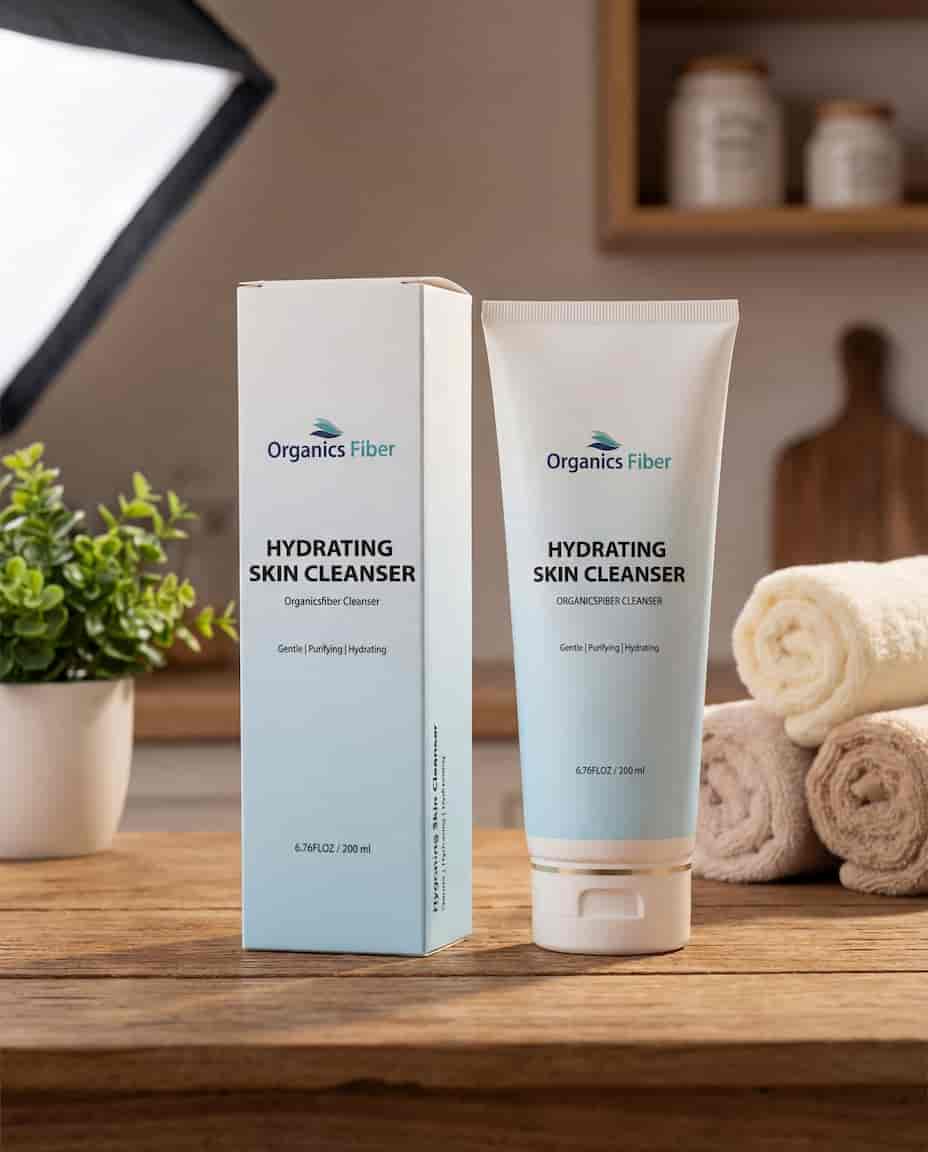 Organics Fiber Hydrating Skin Cleanser - OrganicsFiber