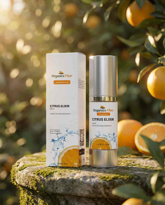 Vitamin C Citrus Anti - aging Elixir Serum - OrganicsFiber